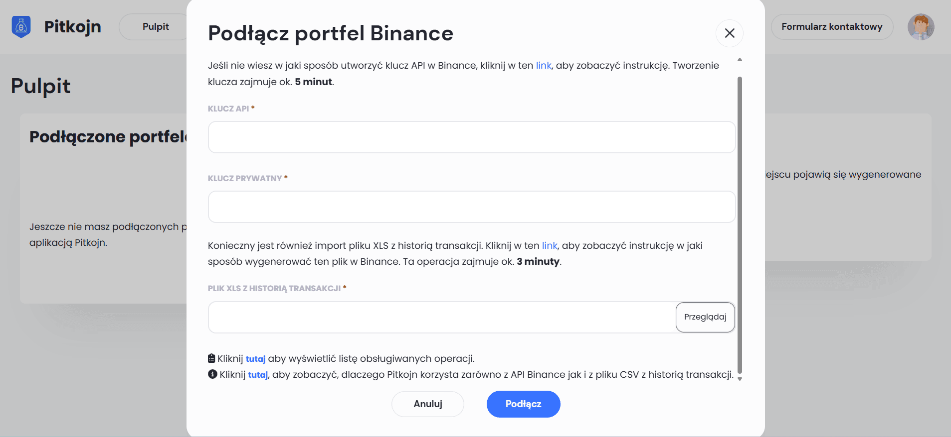 connect binance wallet